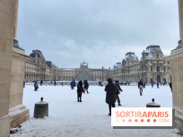 La Neige à Paris - musée du Louvre