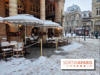 La Neige à Paris - terrasse restaurant café 1er arrondissement