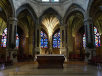 L'Eglise Saint-Séverin, dans le Quartier Latin