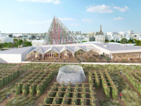 Paris : la plus grande ferme urbaine au monde sur le toit du Parc des Expositions