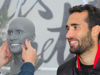 Martin Fourcade entre au Musée Grévin