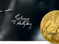 Des pièces en hommage à Johnny Hallyday à la Monnaie de Paris