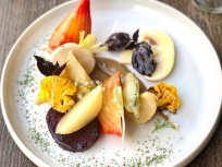 La recette des légumes d'hiver étuvés et Kimchi d'Anthony Denon, chef de la Table du Connétable