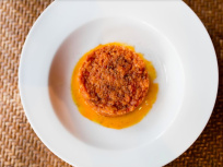 La recette de la soupe de tomate et de pain de Uncino