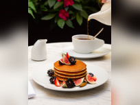 La recette des pancakes de Pascal Hainigue, chef pâtissier du Burgundy Paris