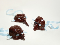 Sébastien Gaudard dévoile des masques en chocolat à porter et dévorer pour Carnaval 2021