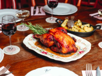 Le menu des fêtes 2021 de la Brasserie Rosie