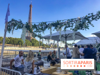 La Guinguette Sohso face à la Tour Eiffel