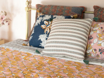 Jamini la marque franco-indienne de linge de maison coloré