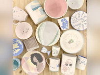 Noël 2020 : les ateliers de peinture sur céramique de l'Atelier Geneviève