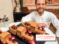 La Bûche Shangri-là Express de Michaël Bartocetti pour Noël 2018