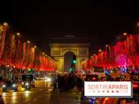 Les Illuminations de Noël des Champs-Elysées 2018 avec Karl Lagerfeld, avenue