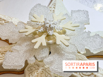 La Bûche de Noël Flocon 2024 de l'hôtel Lutetia Paris : un blizzard gourmand par Nicolas Guercio