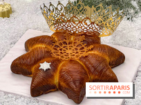 La Galette des Rois 2025 du Lutetia par Nicolas Guercio: un flocon gourmand à faire fondre de plaisir