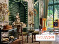 Le Café des Rêves du Grand Hôtel des Rêves : un café et son jardin secret dans un décor de théâtre