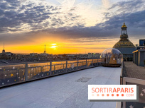 Noël 2025 au Printemps Haussmann : une patinoire gratuite au sommet du grand magasin - réservations