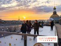 Noël 2025 au Printemps Haussmann : une patinoire gratuite au sommet du grand magasin - réservations