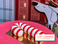 Candy Cake, la Bûche de Noël 2025 du Printemps Haussmann par Bryan Esposito, clin d'œil à New-York
