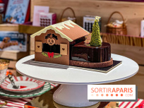 Les Bûches de Noël 2025 de La Grande Epicerie de Paris : trois gâteaux dans l'esprit des marchés de noël