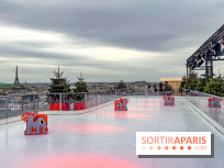 Noël 2025 aux Galeries Lafayette Haussmann : une patinoire éphémère sur les toits de Paris - dates
