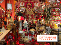 La Maison du Roy, la boutique - royaume des décorations de Noël sur les Grands Boulevards, à Paris