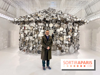 Sangam : l'installation monumentale de Subodh Gupta au Bon Marché Rive Gauche