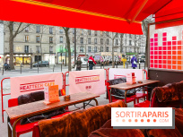HEATTECH CAFÉ : la terrasse la plus chaude de Paris signée UNIQLO, au Café Chéri(e) 