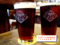 Burger et bière d'hiver chez FrogPubs