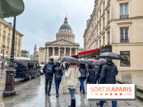 visuel Paris visuel  - pluie - parapluie
