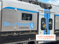 visuel Paris visuel  - train - transport - grève - sncf - Île-de-France mobilité - rer