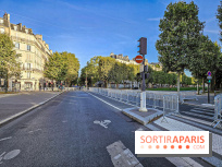 visuel Paris visuel  - restriction de circulation - route 