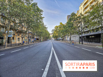 visuel Paris visuel  - restriction de circulation - routes fermées