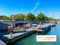 Visuel Paris terrasse quai de Seine