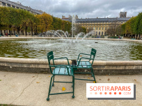 Visuel Paris vide confinement Palais Royal