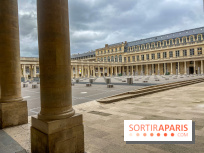 Visuel Paris vide confinement Palais Royal