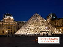 Visuel Paris Louvre nuit