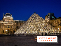 Visuel Paris Louvre nuit