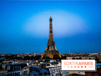 Visuel ParisTour Eiffel soir nuit