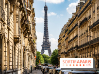 Visuel Paris Tour Eiffel rue