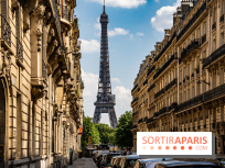 Visuel Paris Tour Eiffel rue