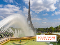 visuel Paris visuel  -  Tour Eiffel - fontaine