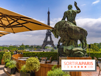 visuel Paris visuel  -  Tour Eiffel - terrasse - café