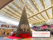 visuel Paris visuel  -  sapin - forum des halles- Noël