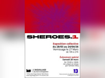 SHEROES.1 : une exposition collective engagée à L’Aiguillage à Paris