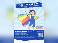 « Dessine avec un artiste » : Super Céleste offre une journée créative aux enfants le 12 avril 