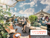 Créatures : le restaurant éphémère sur la terrasse des Galeries Lafayette, les photos