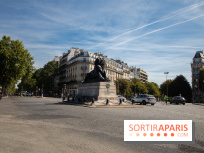 visuel statue Lion de Belfort Place Denfert Rochereau