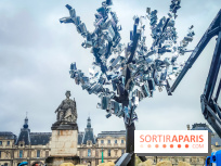 L'arbre aux mille voix : une sculpture originale installée sur le pont du Carrousel