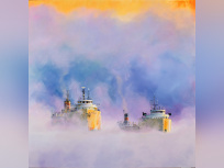 Les peintres de la Marine : une exposition dans l'univers marine à l'espace Richaud à Versailles