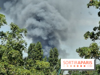 Un incendie important dans une zone industrielle de Bobigny, évitez le secteur